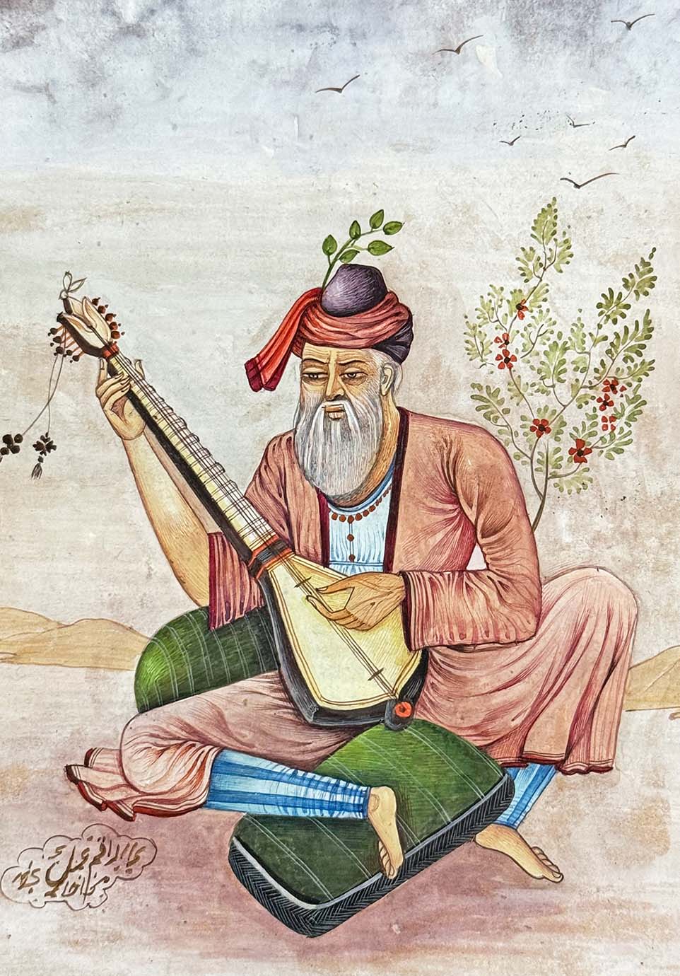 Baba Bule Shah - Handmade Miniature Painting - Image 2