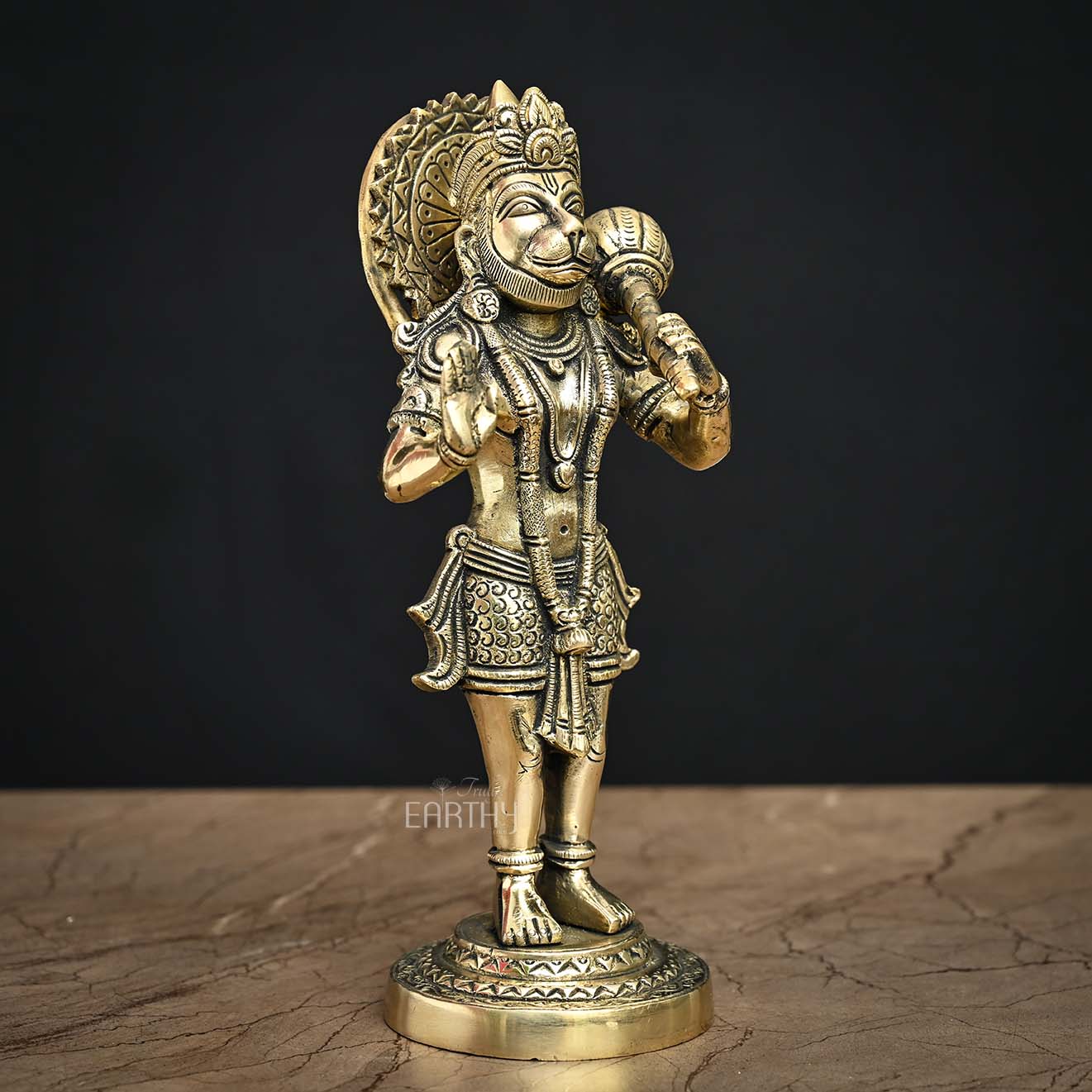 Brass Hanuman ji Idol - Image 3