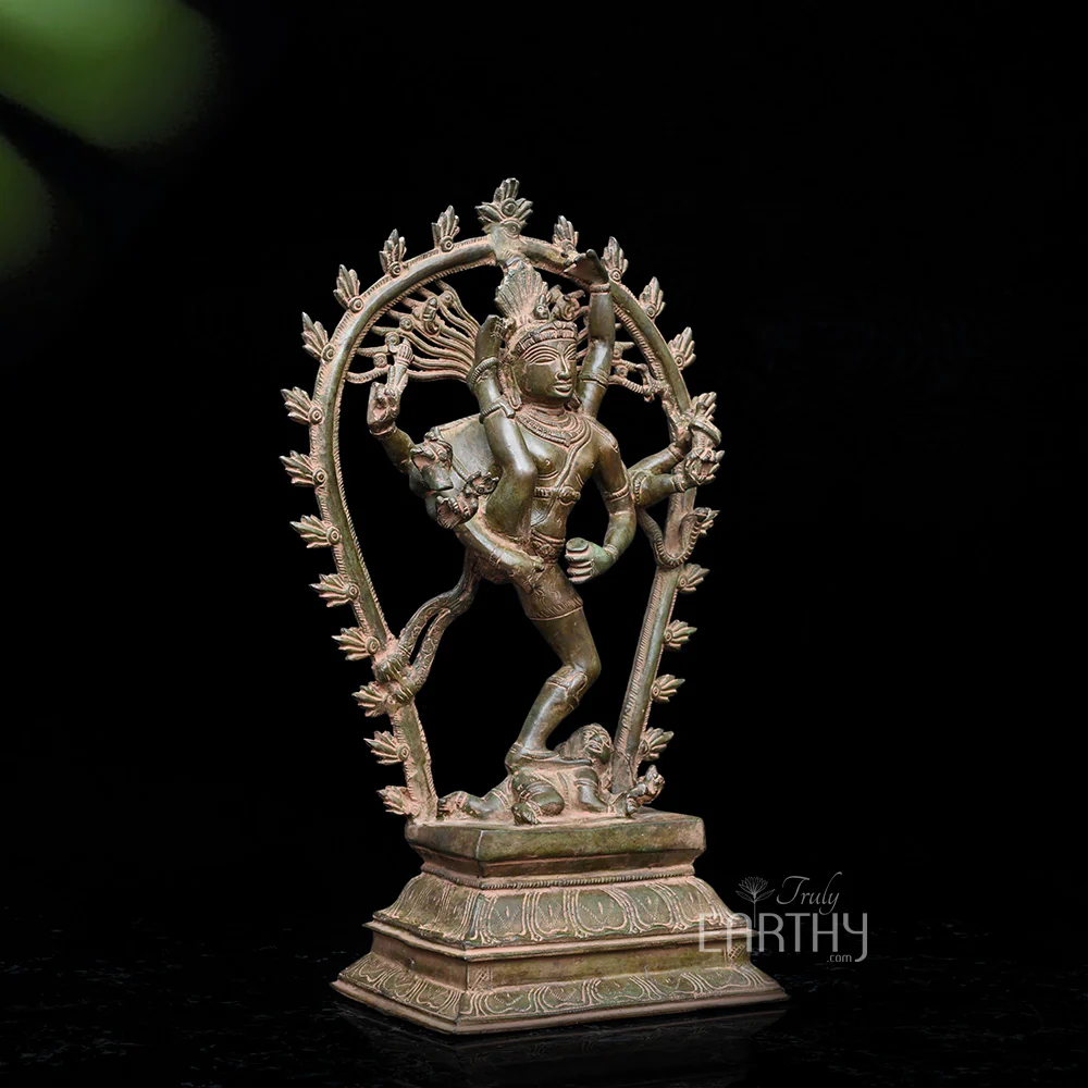 Brass Urdhava Tandava Natraj Statue - Image 3