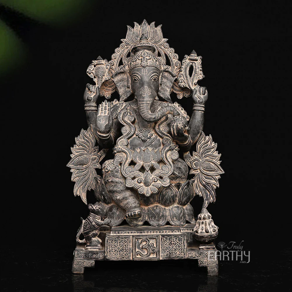 Brass Vintage Ganesha Statue