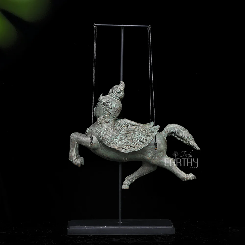 Bronze Hanging Kamdhenu Cow - Image 3