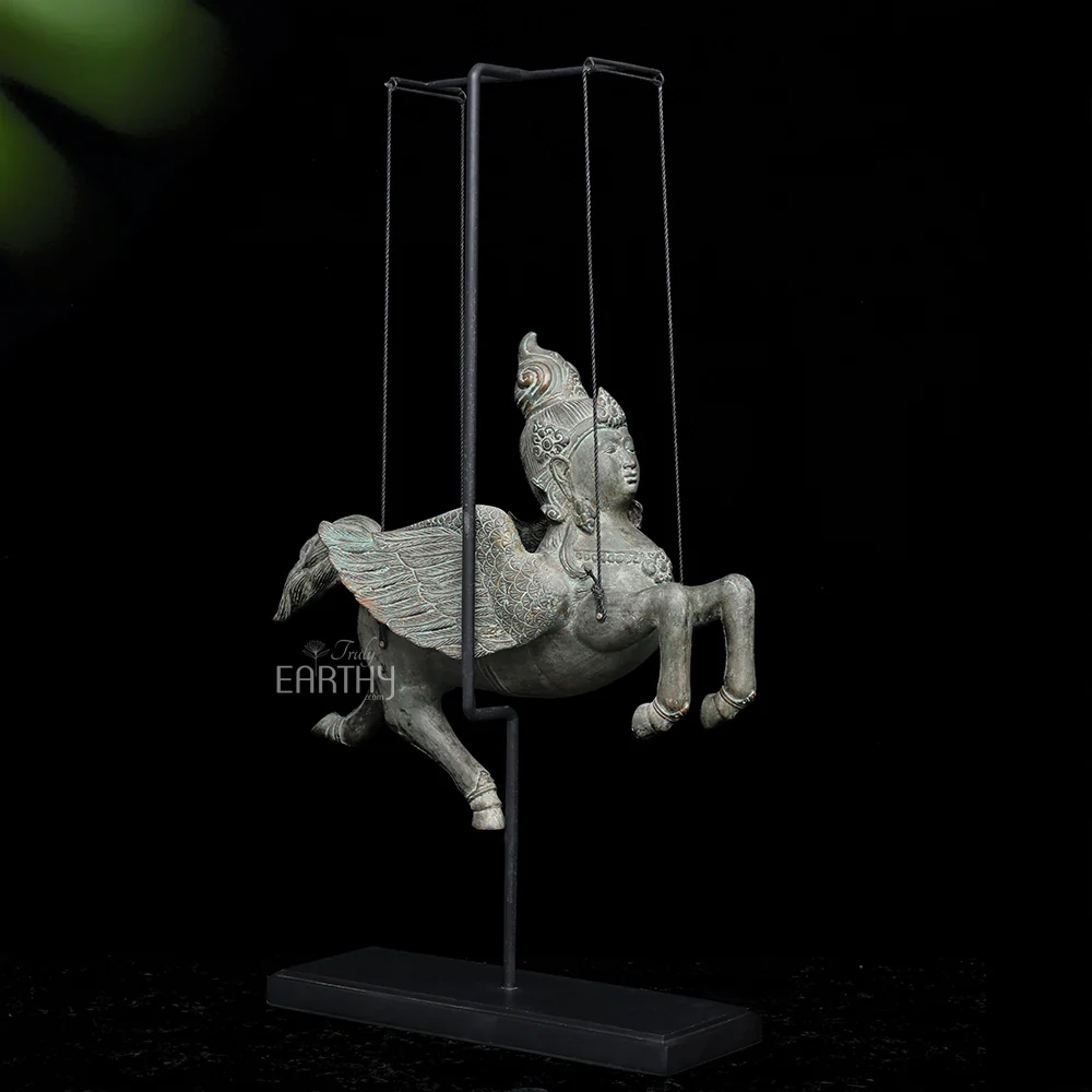 Bronze Hanging Kamdhenu Cow - Image 5