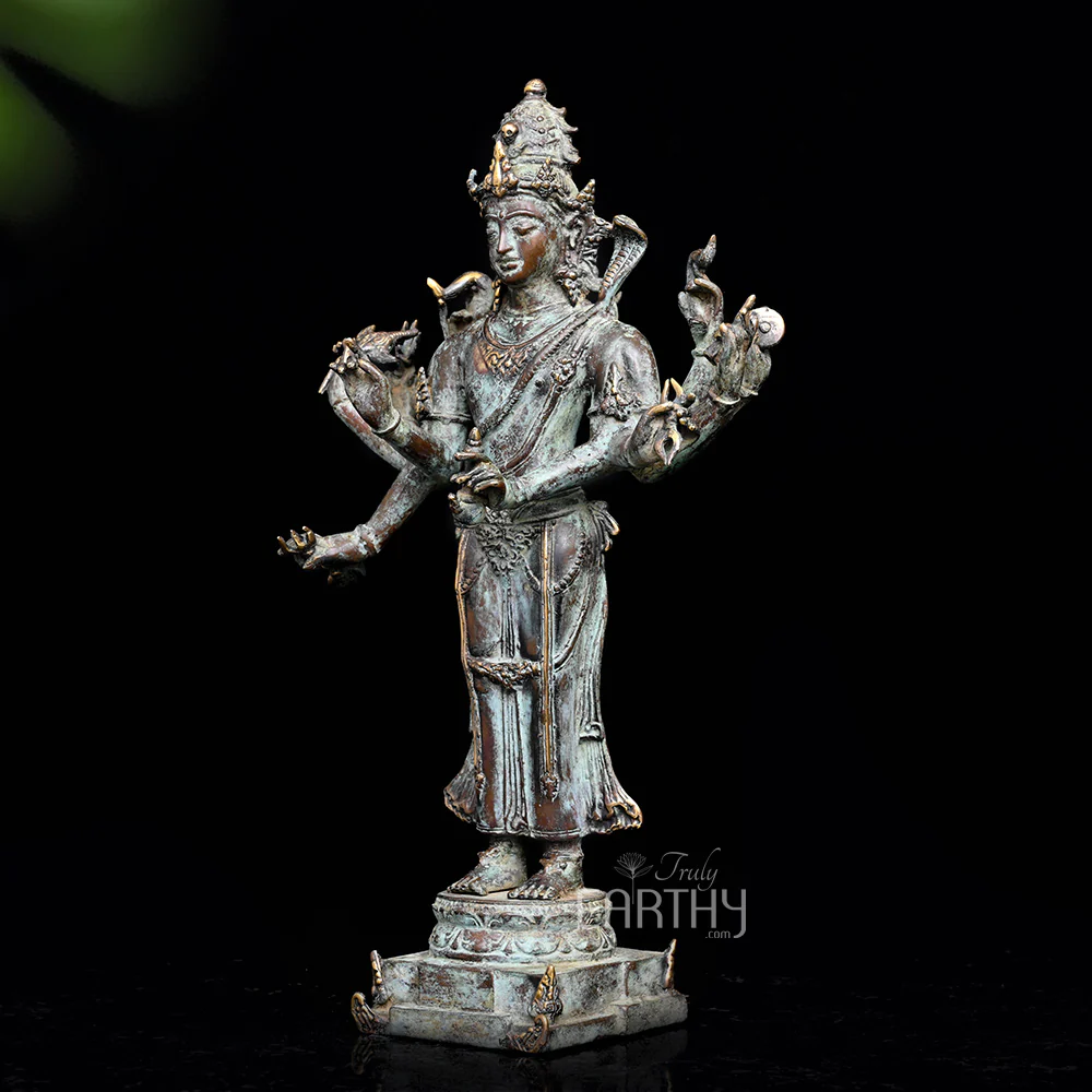 Bronze Shiva - Eternal Cosmic Yogi - Image 4