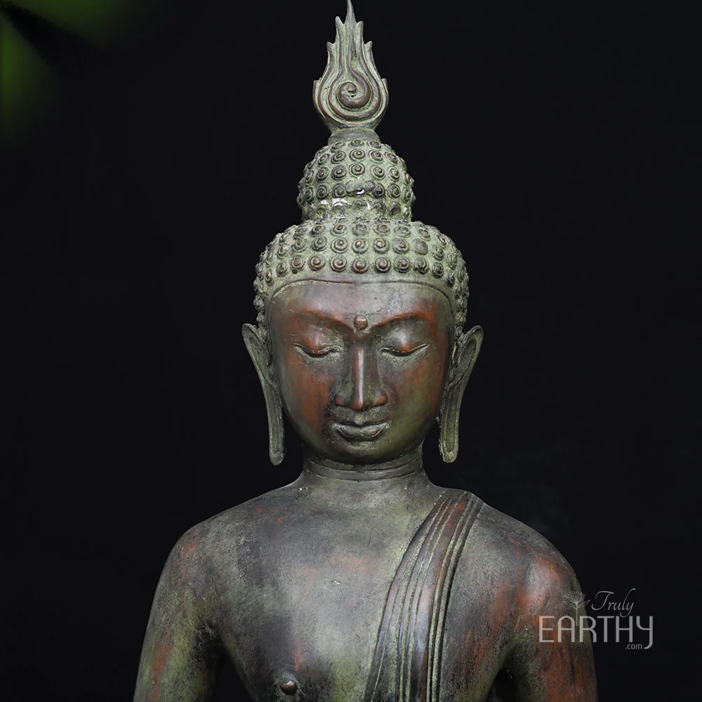 Bronze Standing Buddha (98 cm) - Image 2