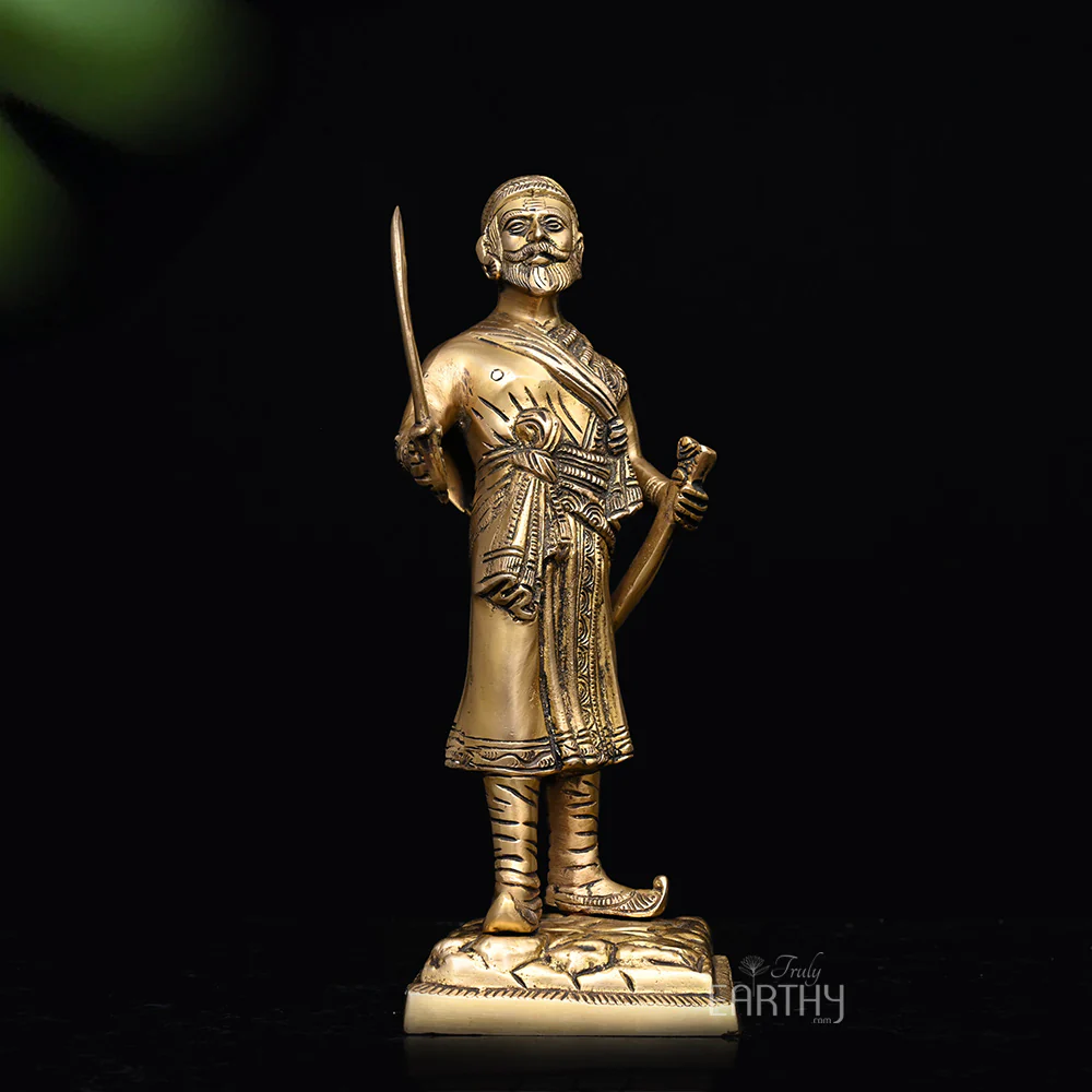 Chhatrapati Shivaji Maharaj - The Fearless Maratha Warrior | Brass Statue