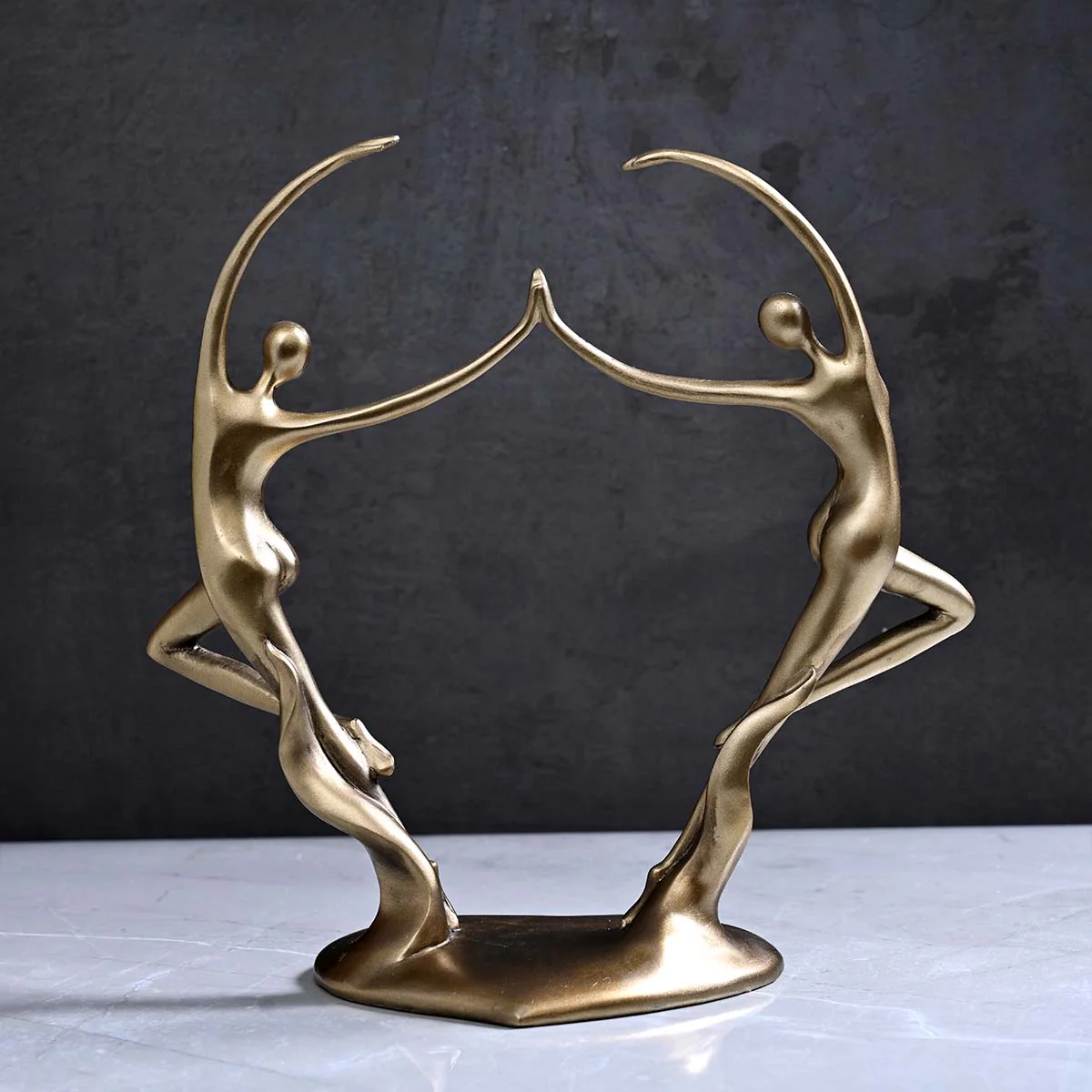 Dancing Couple Sculpture - Image 4
