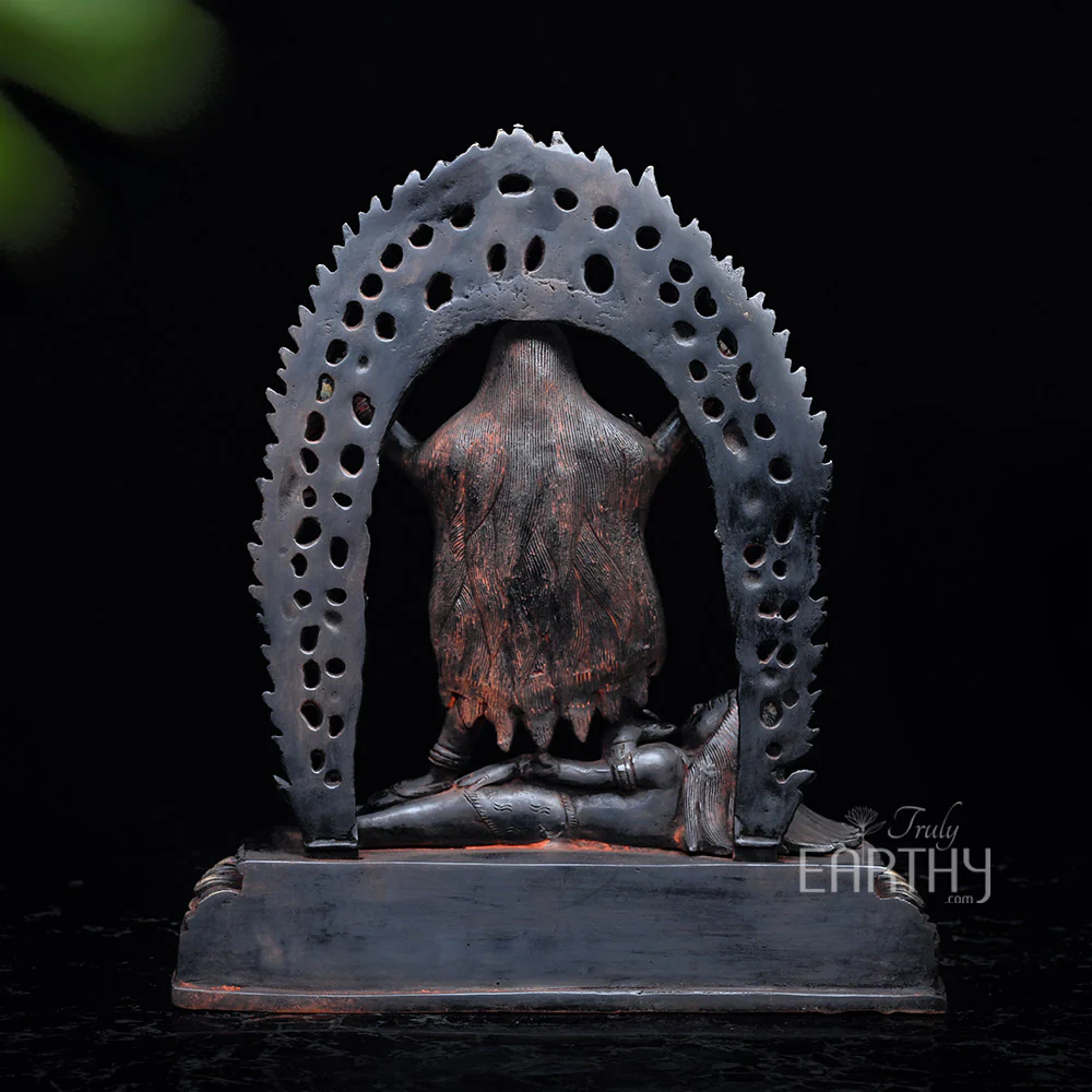 Goddess Kali In Brass (6 kg) - Image 5