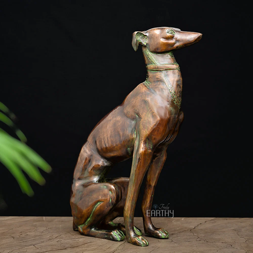Greyhound Dog Statue - Pair (Large) - Image 8