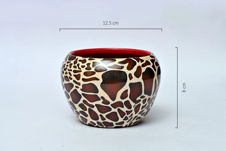 Leopard Metal Planter (without Plant) - Image 3