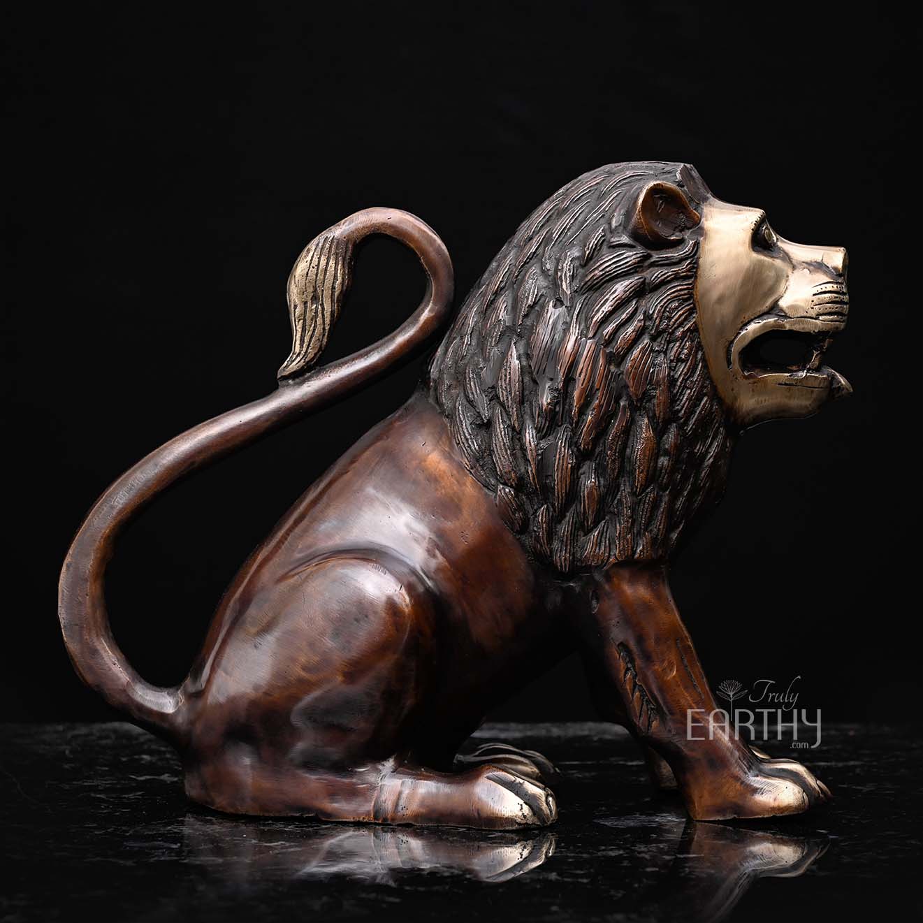 Pair of Lion - Brass - Image 6