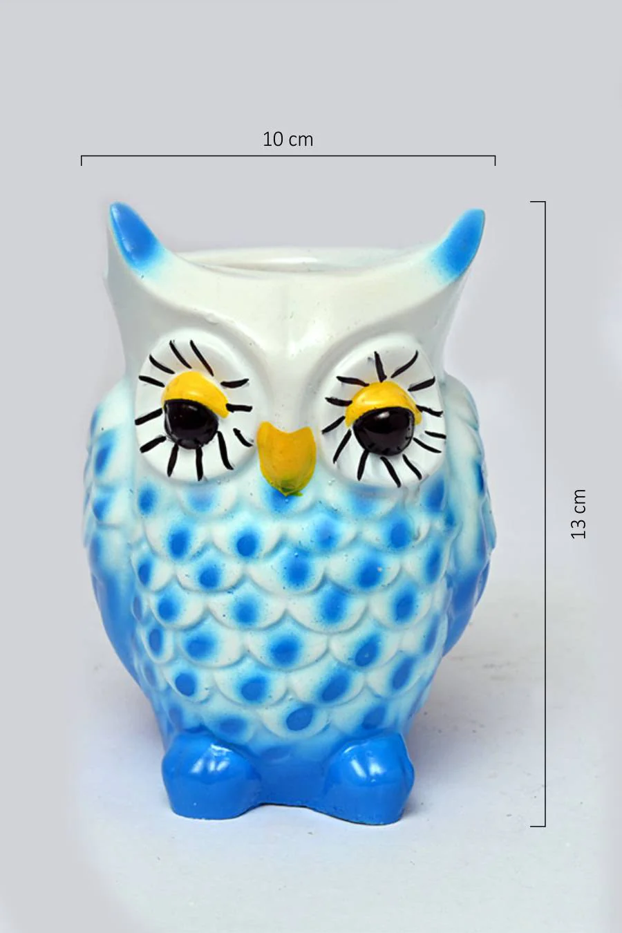 Lonely Owl Resin Pot (without Plant) - Image 3