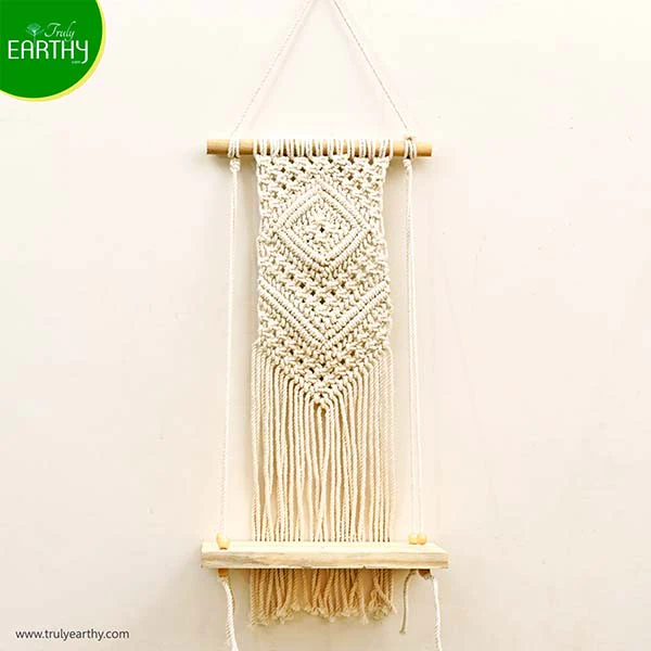 Macramé Shelf (Pot not included) - Image 3