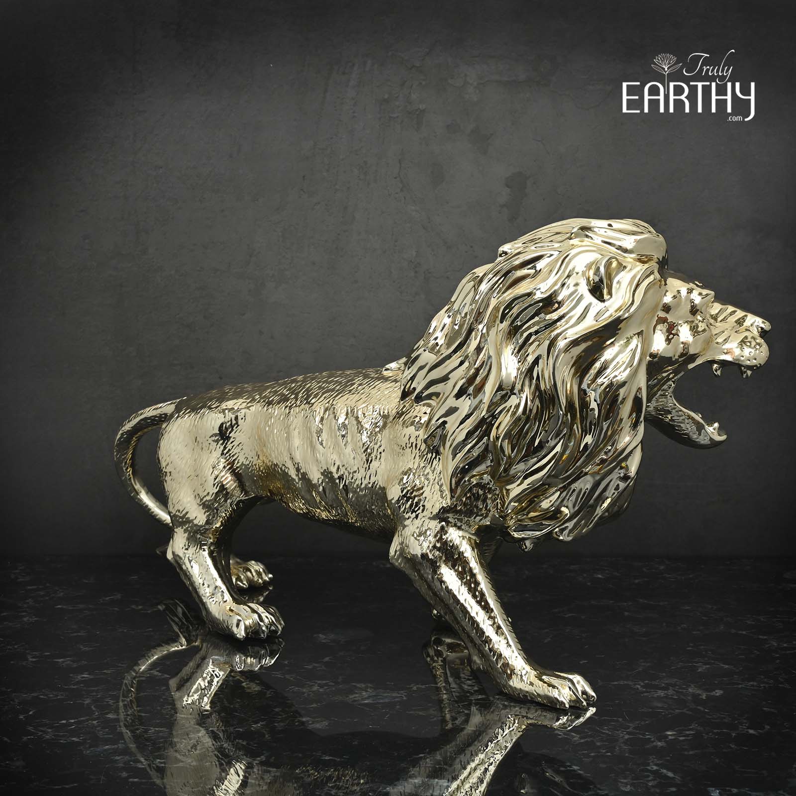 The Majestic Lion - Chrome Plated - Image 3
