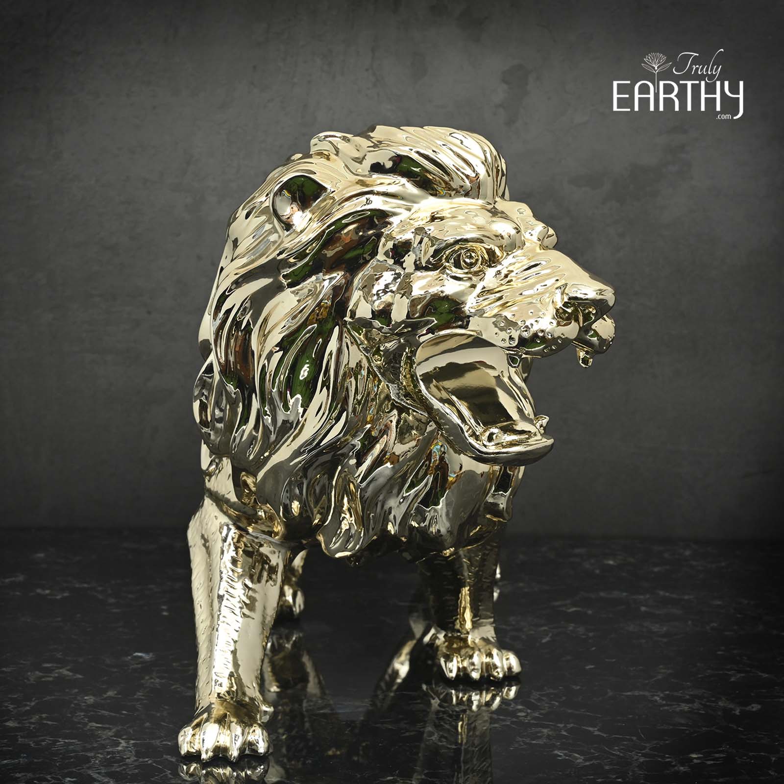 The Majestic Lion - Chrome Plated - Image 4