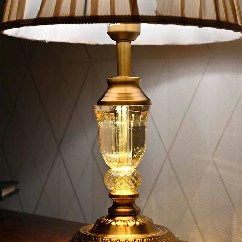 Olivia Crystal Dual LED Table Lamp - Image 3