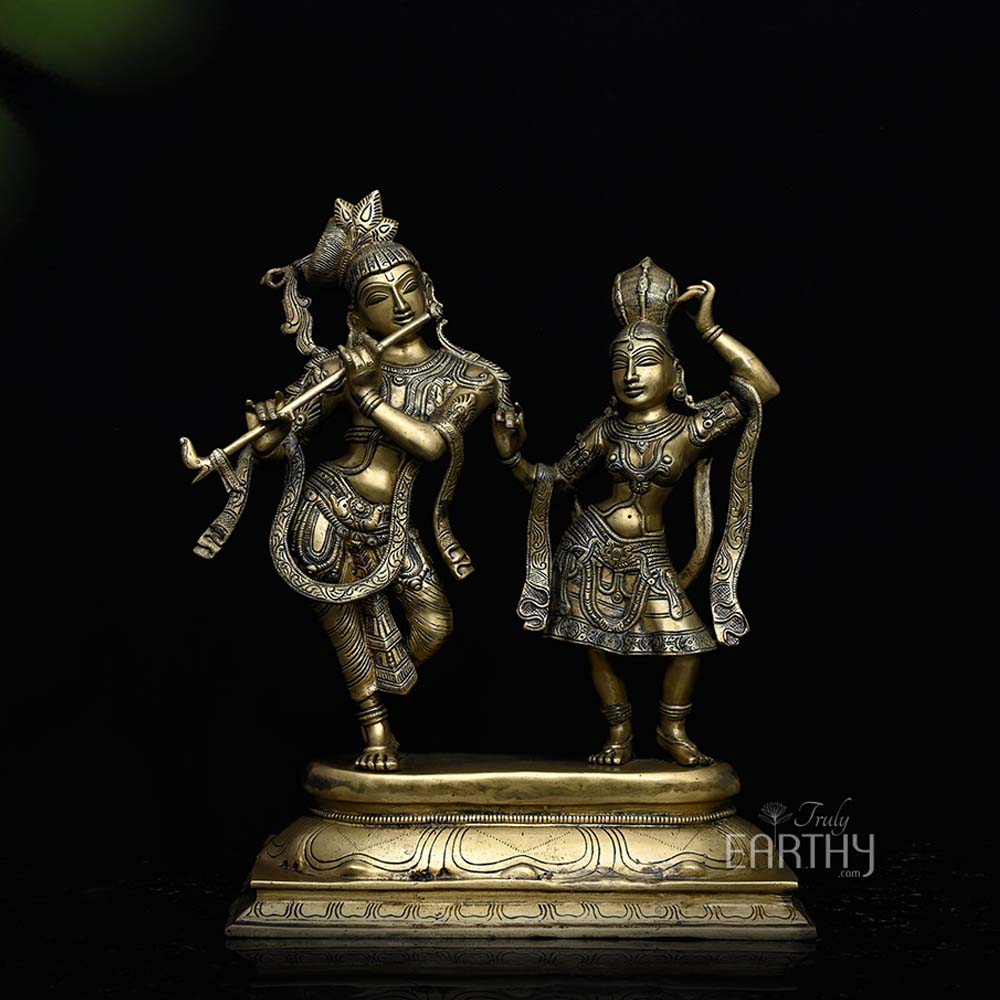 Radha Krishna Sculpture