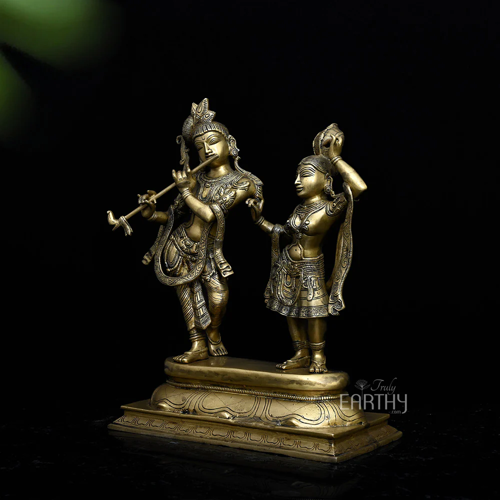 Radha Krishna Sculpture - Image 3