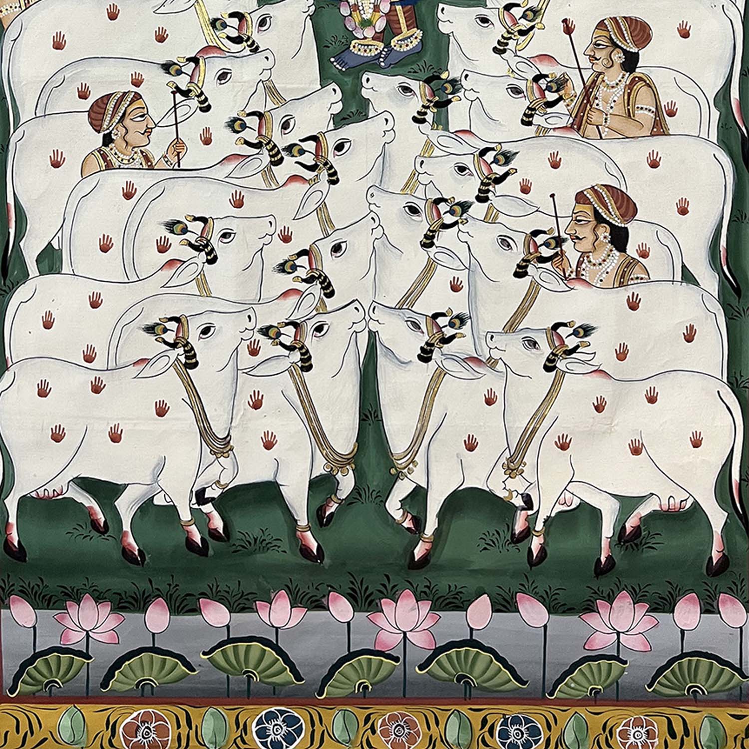 The Handmade Pichwai Painting - Image 3