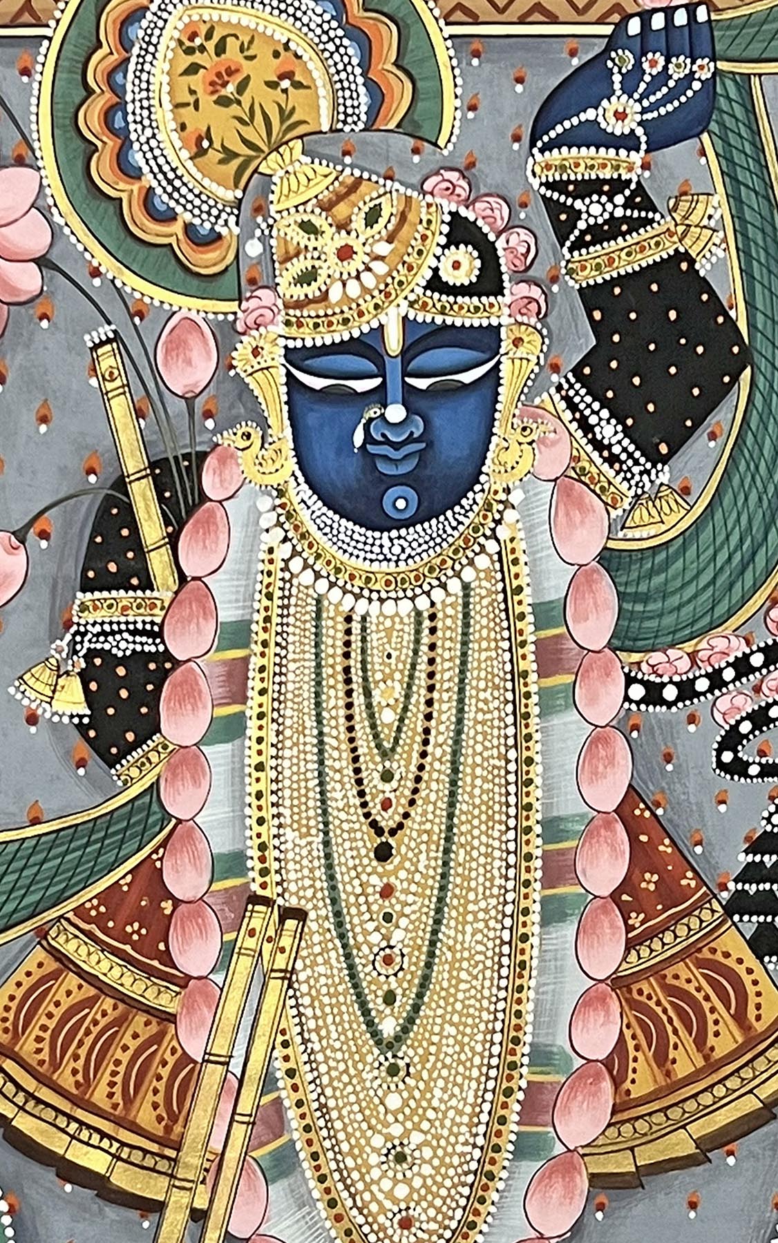 Shrinathji Pichwai Painting (Unframed) - Image 2