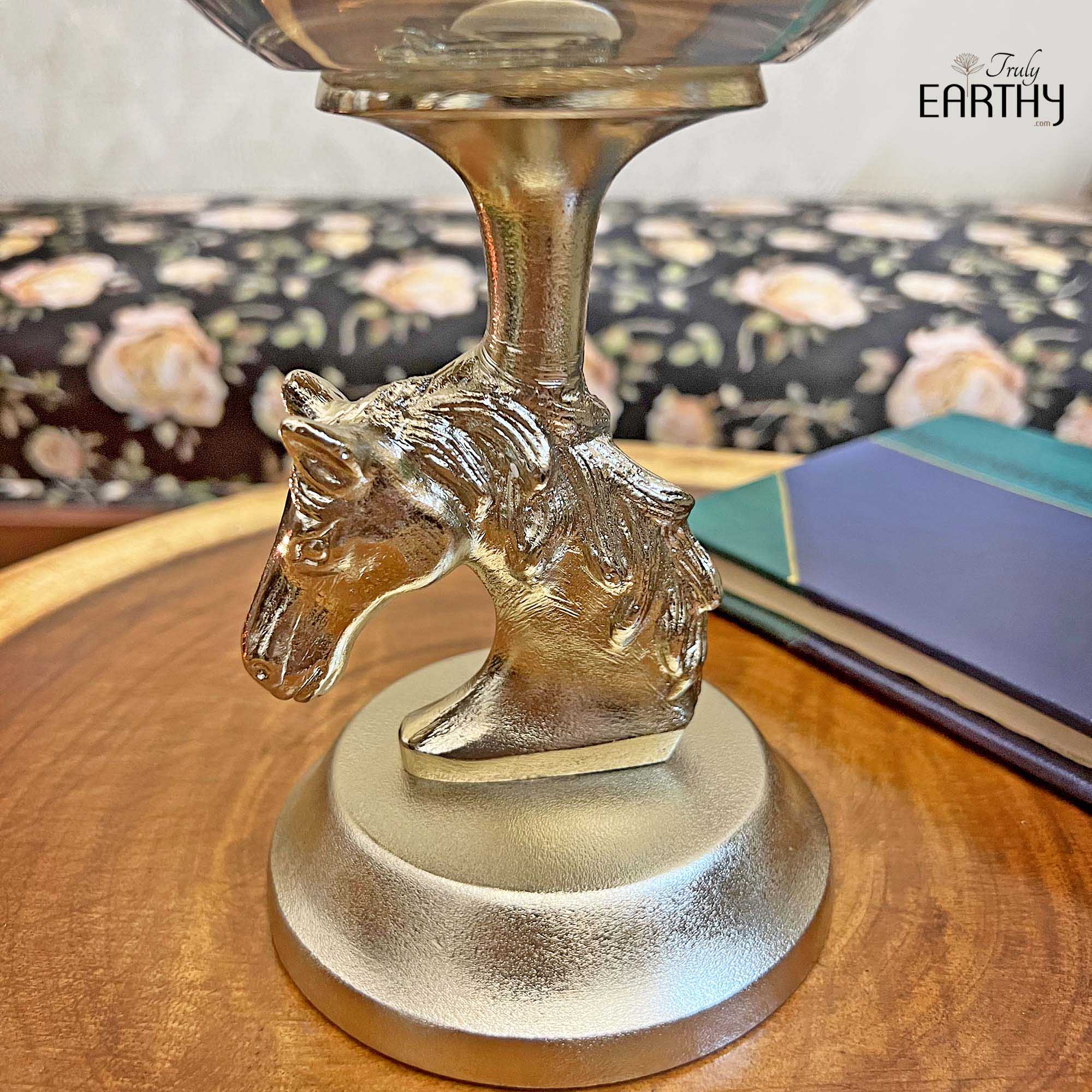 Stallion Hurricane Candle Holder - Image 3