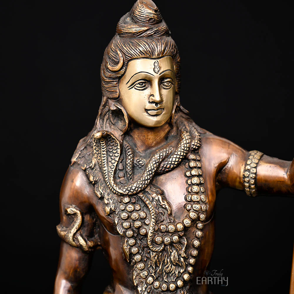 Standing Shiva (67.3 cm / 10.45 Kg) - Image 5