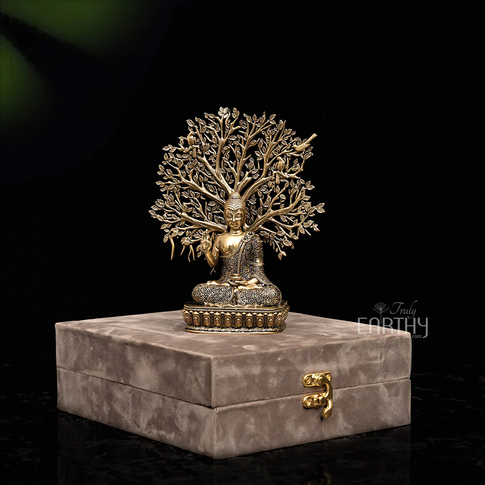 Superfine Brass Lord Buddha (16 cm)