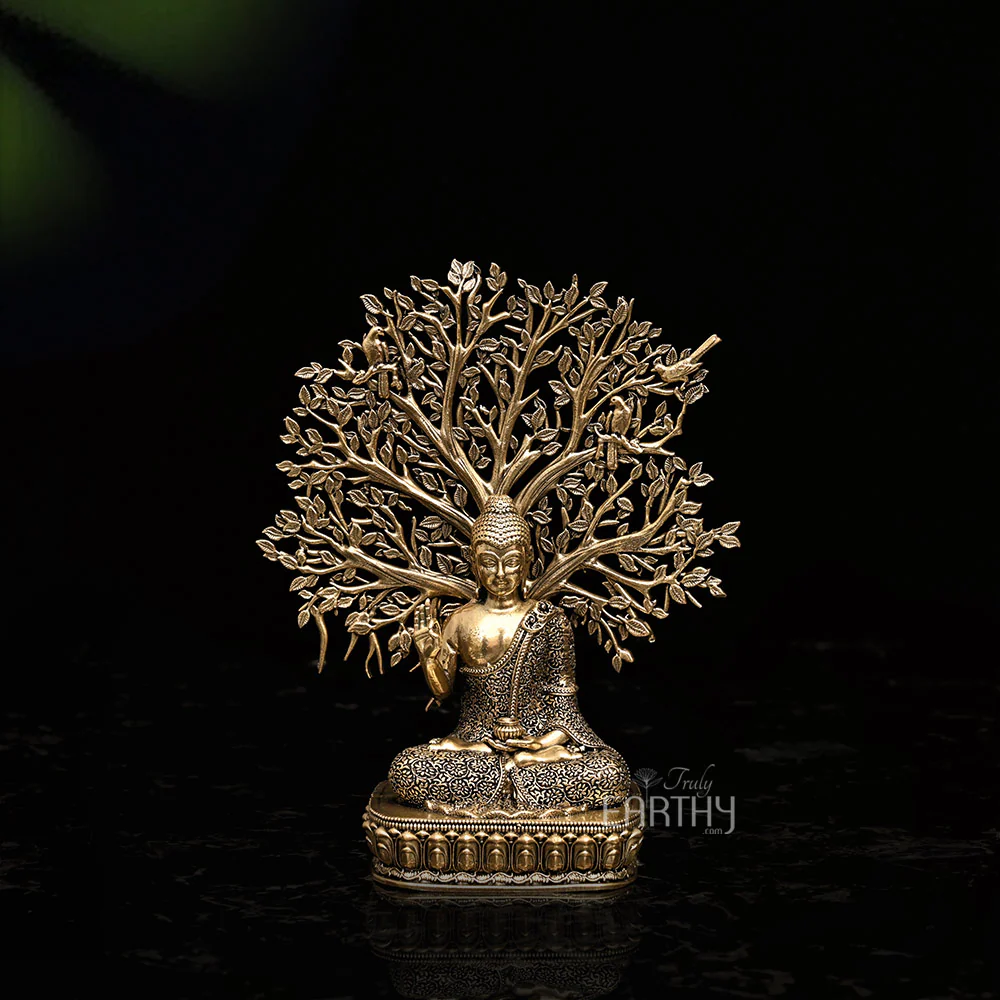 Superfine Brass Lord Buddha (16 cm) - Image 3