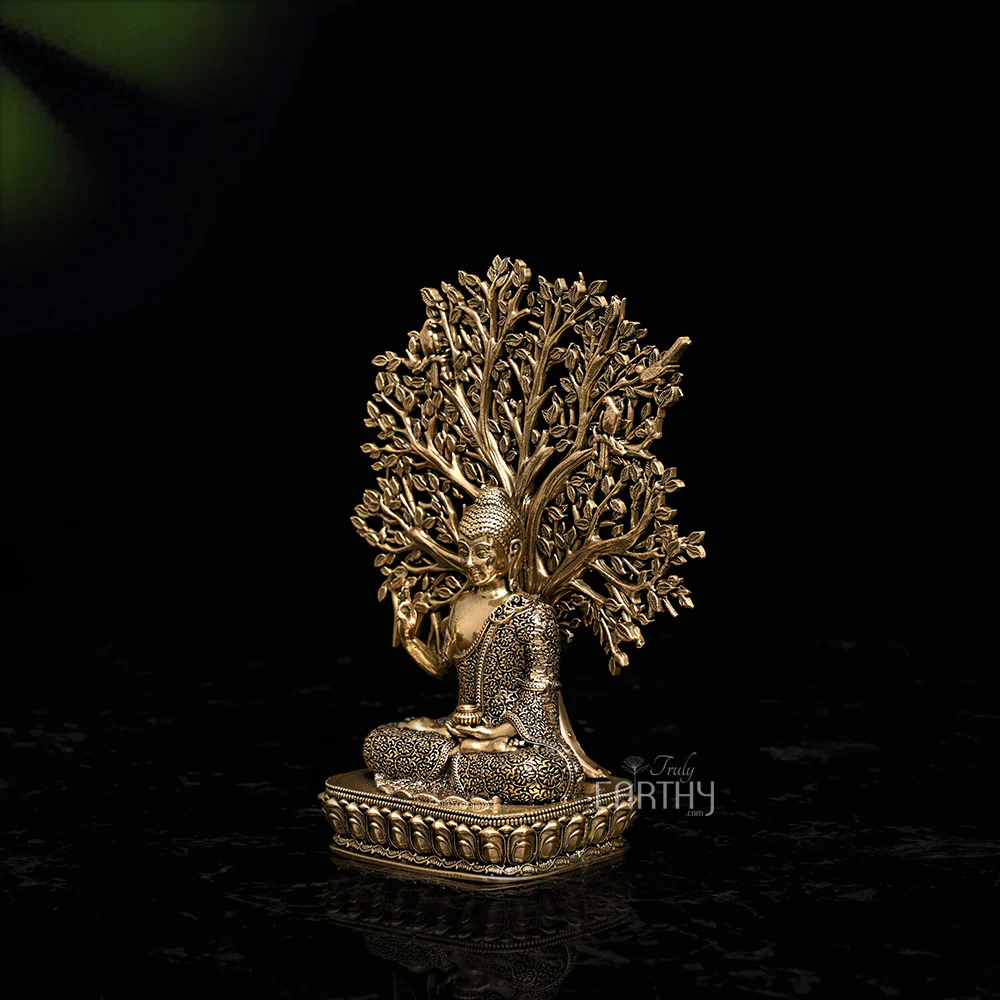 Superfine Brass Lord Buddha (16 cm) - Image 5