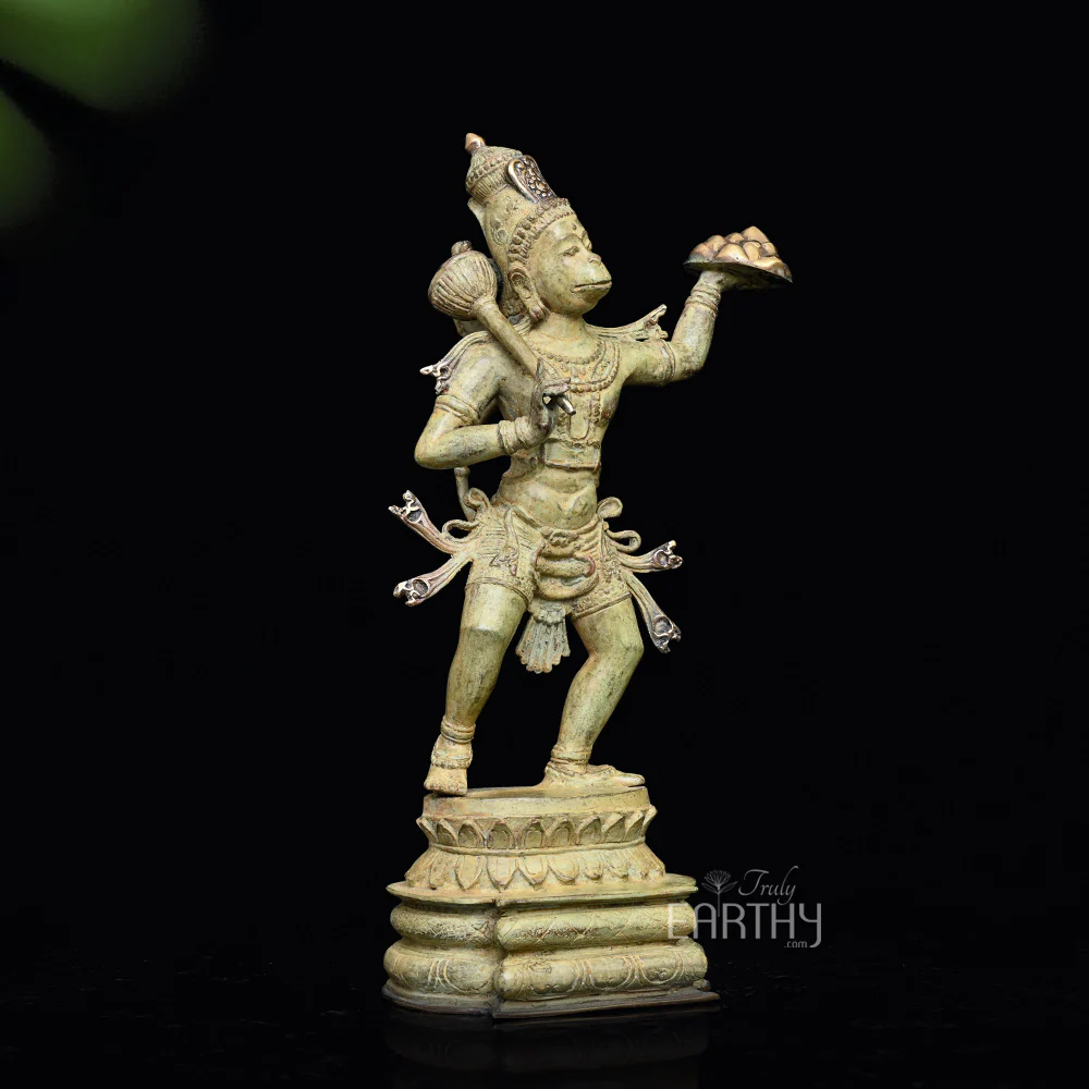 The Hanuman - Bronze Sculpture - Image 3