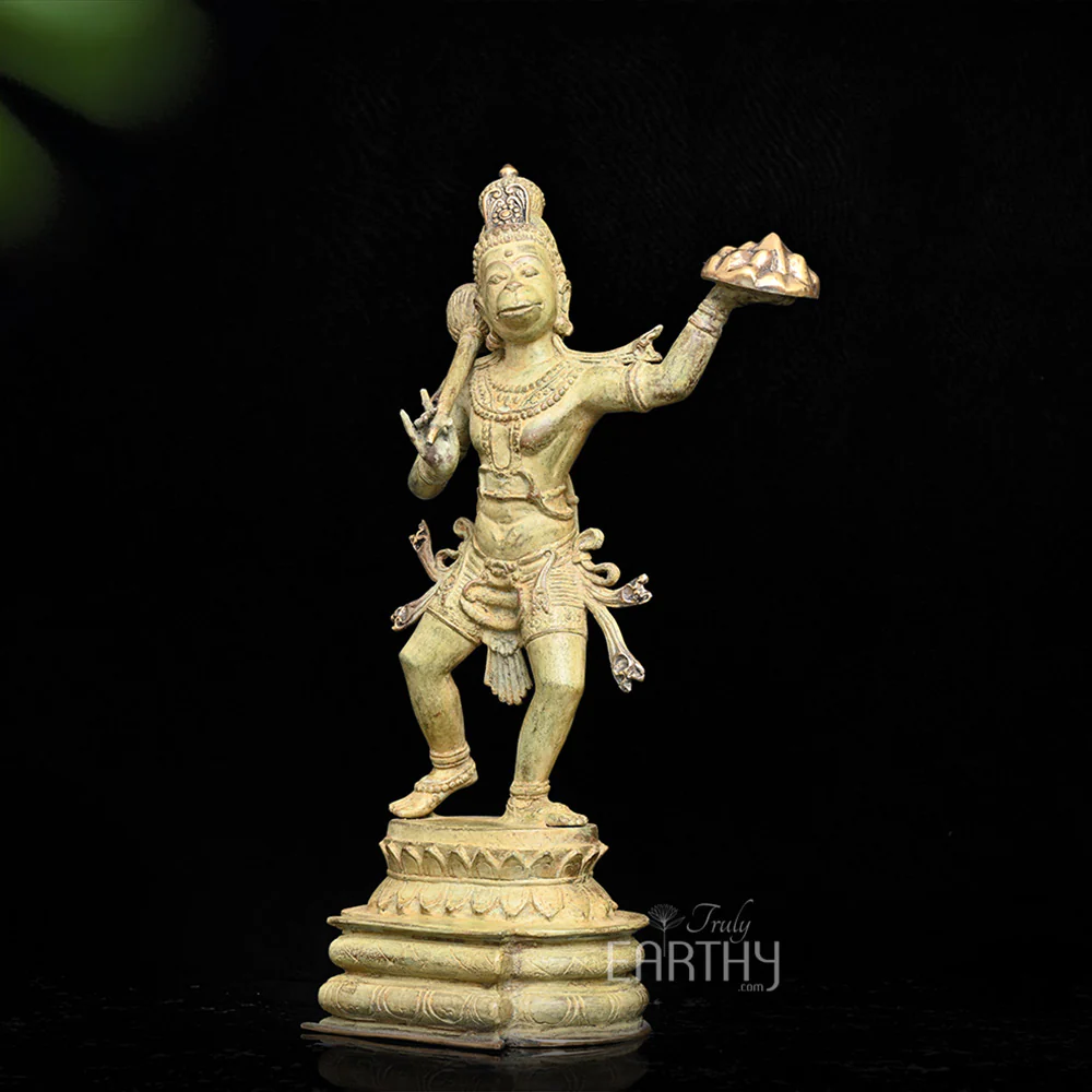 The Hanuman - Bronze Sculpture - Image 4