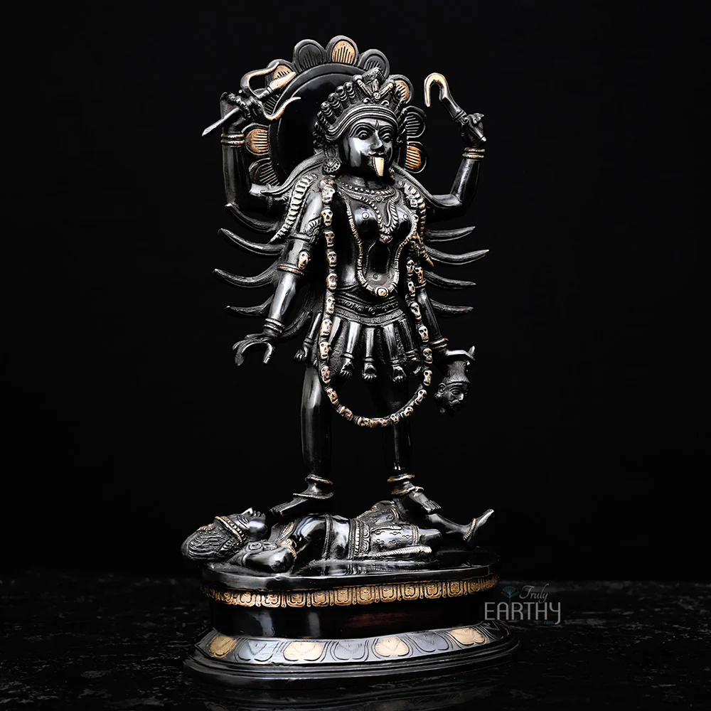 The Kali - Brass Sculpture - Image 3