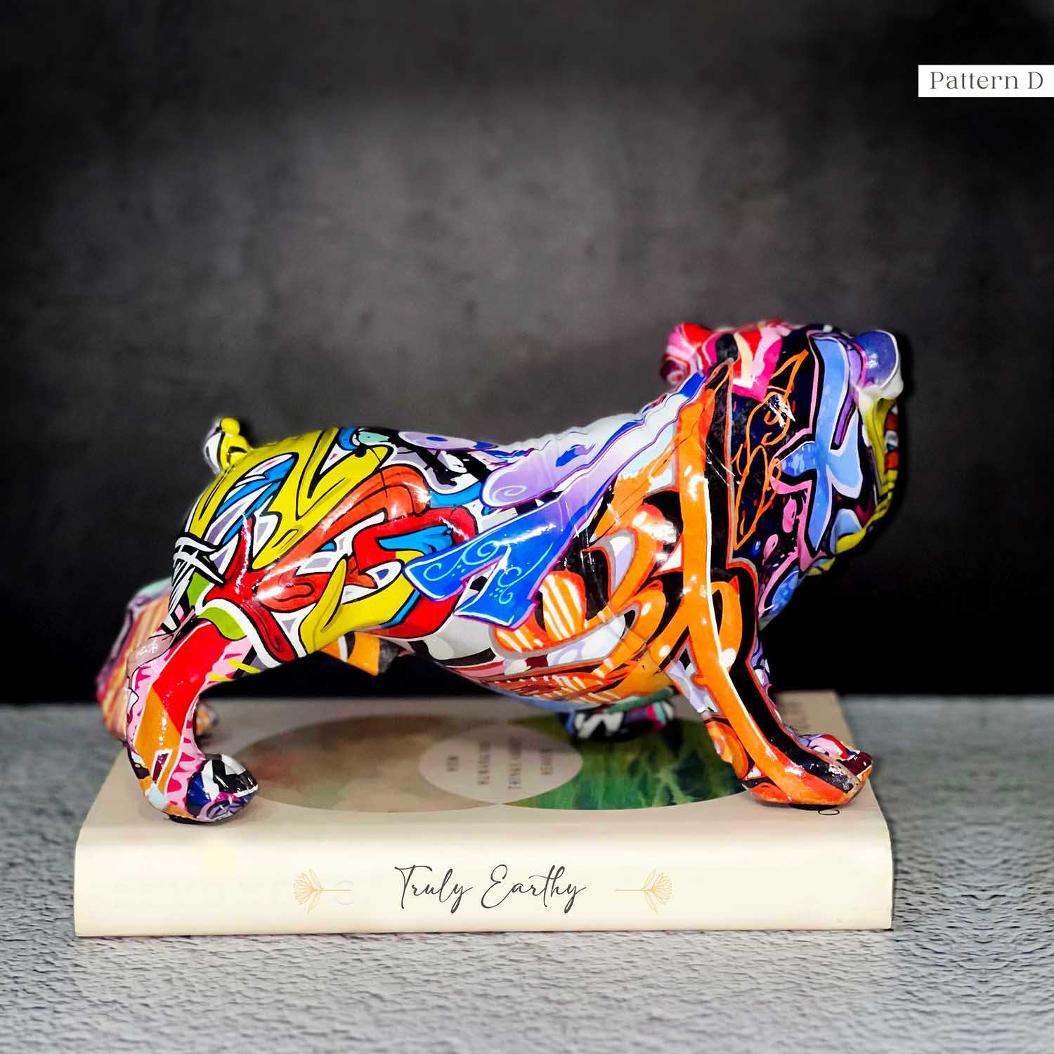 Graffiti Bulldog Figurine - Image 10