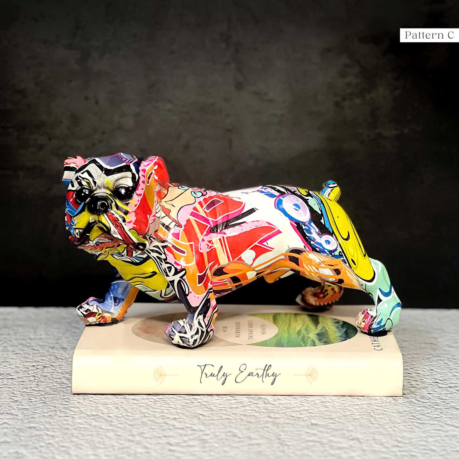 Graffiti Bulldog Figurine - Image 7