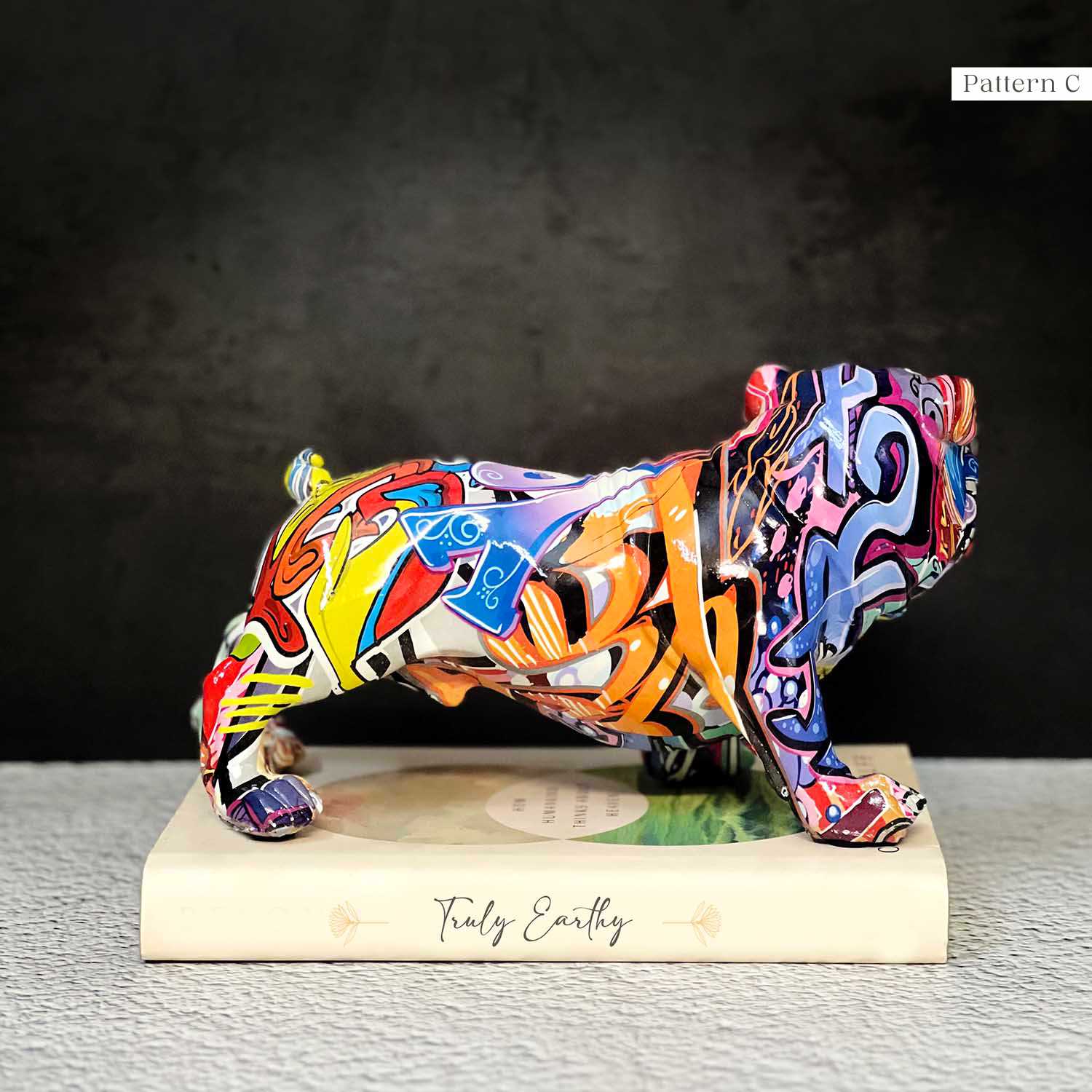 Graffiti Bulldog Figurine - Image 8
