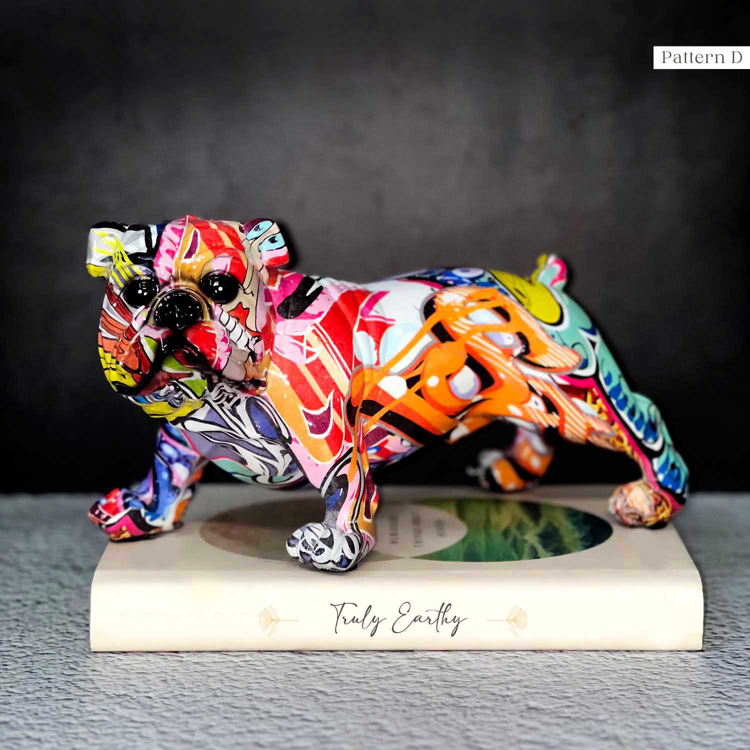 Graffiti Bulldog Figurine - Image 9