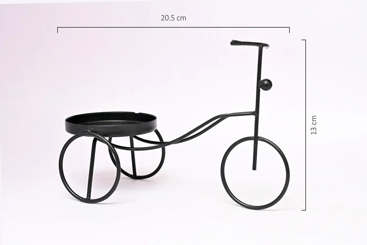 Tricycle Metal Planter Set of 2 (without Plant) - Image 4