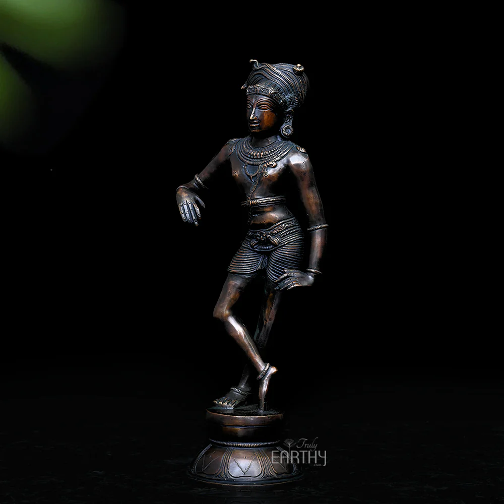 Vrisha-vahana Shiva (Brass | Handmade) - Image 2