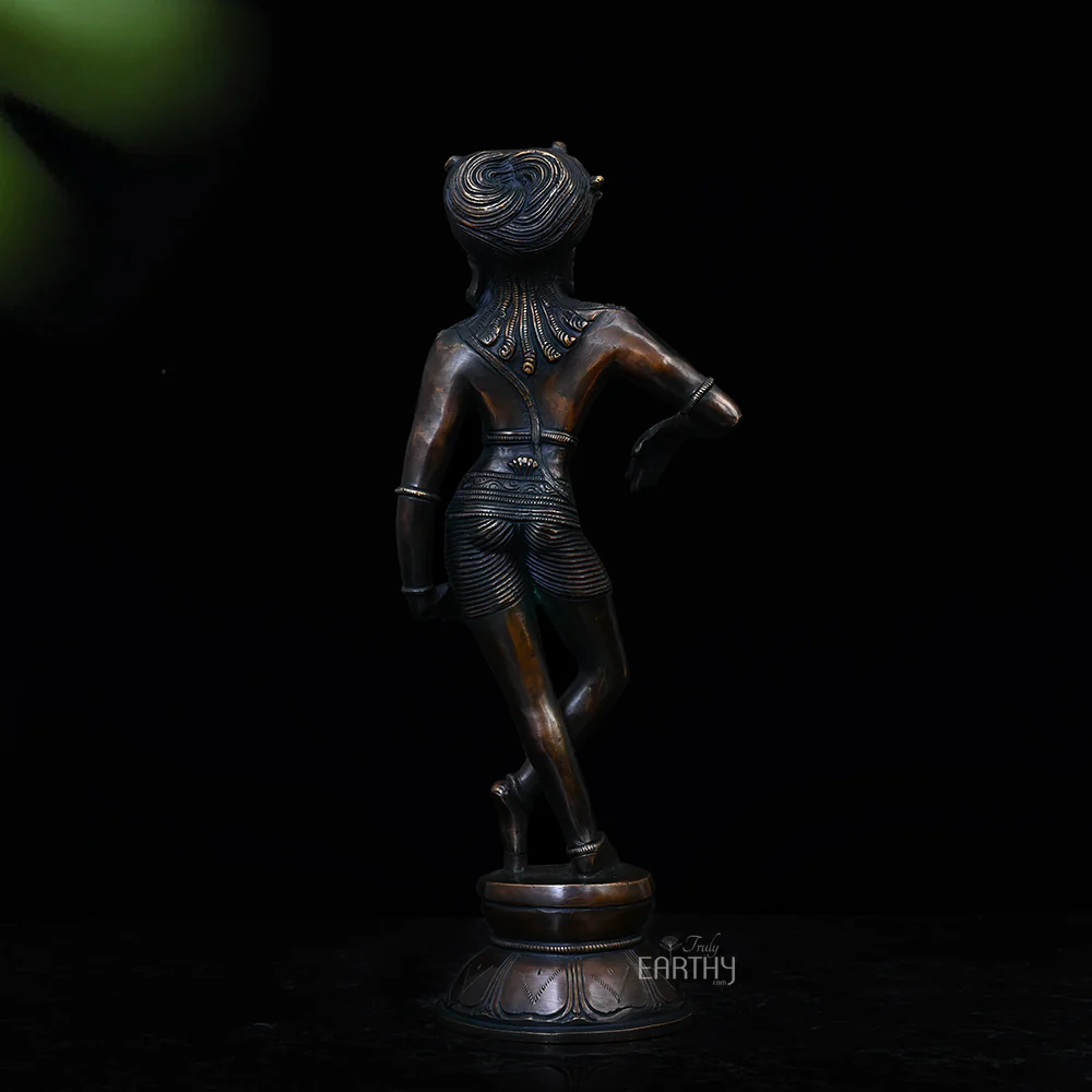 Vrisha-vahana Shiva (Brass | Handmade) - Image 4