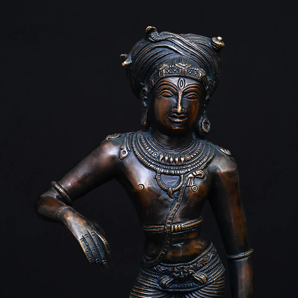 Vrisha-vahana Shiva (Brass | Handmade) - Image 5