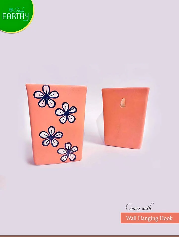 Wall Hanging Ceramic Planter (Without Plant) - Image 2