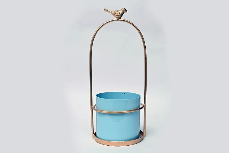 Wild Bird Metal Planter with Stand (without Plant) - Image 4