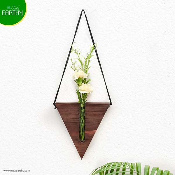 Wooden Hanging Wall Planter (without Plant) - Image 4